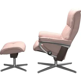 Stressless Mayfair mit Cross Base Rohleder 79 x 102 x 73 cm light q2 faron