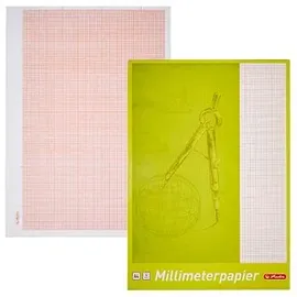 Herlitz Millimeterpapier A4 80 g/m2 25 Blatt