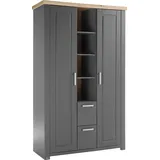 GALLERY M branded by Musterring Kleiderschrank »yosh«, Typ 03, inkl. 8 Einlegeböden, Breite 126,6 cm