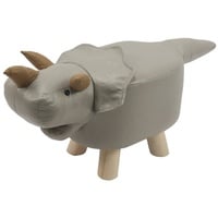 Hti-Living Kinderhocker Enrik Dino Triceratops Tierhocker Sitzhocker