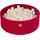 MeowBaby Schaumstoff-Bällebad 90 x 30 cm mit 200 Bällen - (Magenta: Alles Weiß)