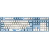 Varmilo VEA109 Sea Melody Gaming Tastatur, MX-Brown, weiße LED