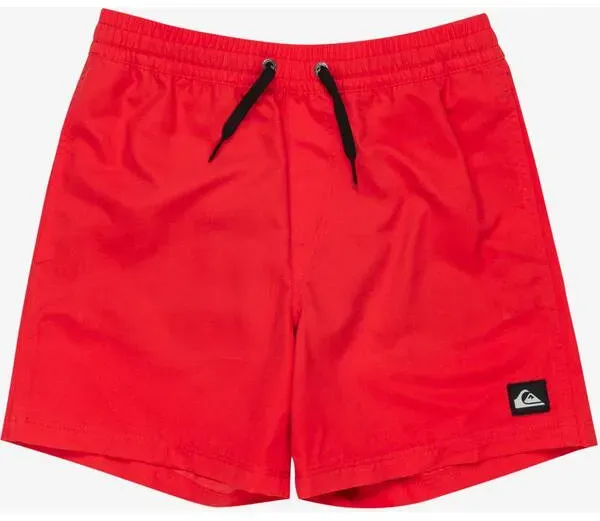 QUIKSILVER Kinder Bermuda SOLID YTH 14 JAMV, HIGH RISK RED, 152