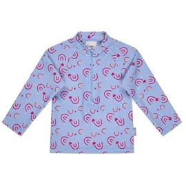 Sterntaler Badeshirt langarm Regenbogen in bleu | Gr.: 80