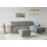 Sit&more Stauraumhocker »Sinatra«, Sitzfläche ist abnehmbar, chromfarbene Metallfüße grau