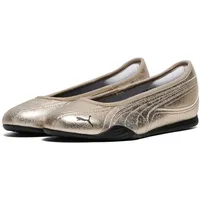 Puma Catch Soleil Metallic Whisper Ballerinas 38.5, gold, black