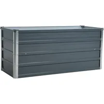 Estexo Hochbeet 100 x 40 x 45 cm Anthrazitgrau