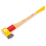 Ochsenkopf Spalt-Fix-Axt, Spaltaxt mit Rotband-Plus Stielbefestigung, Langlebiger Stiel aus Hickoryholz, 3,55 kg