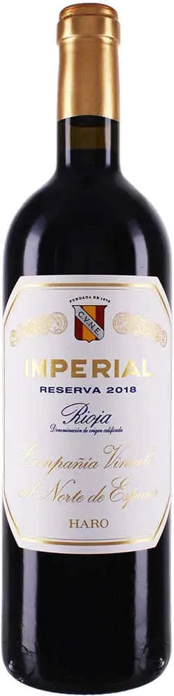 Bodega Cune 2018 CUNE Imperial Reserva 2018 Graciano,Mazuelo,Tempranillo Spanien