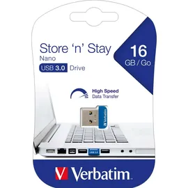 Verbatim Store 'n' Stay Nano 16GB blau USB 3.0