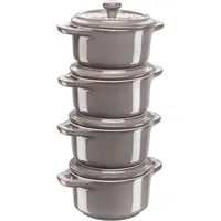 Staub Cocotte Set 4-tlg. 4 x Mini Cocotte