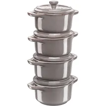 Staub Cocotte Set 4-tlg. 4 x Mini Cocotte