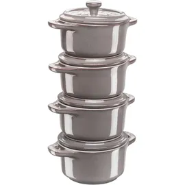 Staub Cocotte Set 4-tlg. 4 x Mini Cocotte