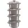 Staub Cocotte Set 4-tlg. 4 x Mini Cocotte
