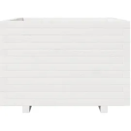 vidaXL Pflanzkübel 70 x 70 x 49,5 cm Weiß