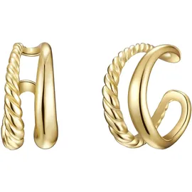 Glanzstücke München Ohrklemme GSM328 gelbgold 925 10,5