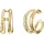 Glanzstücke München Ohrklemme GSM328 gelbgold 925 10,5