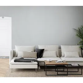 Erismann Vliestapete Uni Hellgrau 53 cm x 10 m 300 g Grau 10072-31