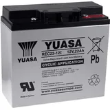 YUASA REC22-12I 12V 22Ah AGM-Batterie