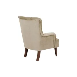 Max Winzer Sessel Brandon Samt 71 x 97 x 0 cm Beige