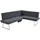 K+W Komfort & Wohnen Eckbank 86x60 cm Flachgewebe Q2 2250 langer Schenkel rechts oder links