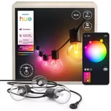 Philips  Hue Festavia Globe Lichterkette Erweiterung für den Außenbereich, 21 m, IP65