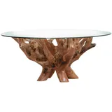 Sofa.de Couchtisch , holzfarben , Maße (cm): H: 46 Ø: