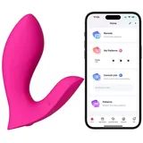 Panty-Vibrator „Flexer“ per App steuerbar, pink