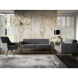 Fun Möbel Sofaset Valerie 3-2 Und Drehsessel