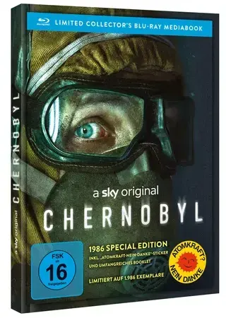 Chernobyl - Mediabook (1986 Special Edition) mit Atomkraft-Nein-Danke-Sticker LTD.