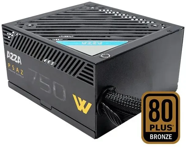 Azza PSAZ-750W Netzteil 20+4 pin ATX ATX Schwarz