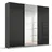 OTTO home Schwebetürenschrank OTELI 203 x 210 x 68 cm Grau