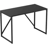 Oviala Schreibtisch L120 cm Schwarz