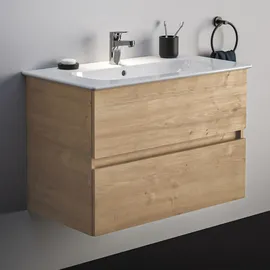Ideal Standard Eurovit+ 2 Auszüge 80 x 44 x 55 cm Eiche