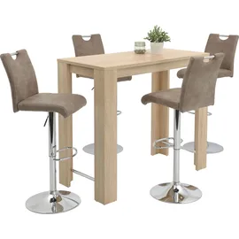 Hela Barhocker MIRANDA II H Set 2 St.), beige