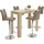 Hela Barhocker MIRANDA II H Set 2 St.), beige