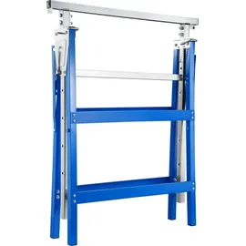 Tectake tectake® 2er-Set Gerüstbock, aus Stahl-Vierkantrohr, mit Sicherheitsspinden