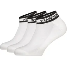 Alife & Kickin BayaAK 3 Paar Sneakersocken Weiß 39-42