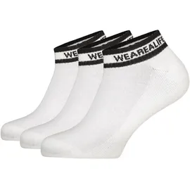 Alife & Kickin BayaAK 3 Paar Sneakersocken Weiß 39-42
