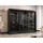 Mirjan24 Schwebetürenschrank Norlio 250 x 203 x 65 cm Schwarz