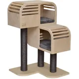 Europet Bernina Atlas Kratzbaum 57,5 x 56,5 x 90 cm beige