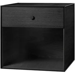 Frame 49 Schrank schwarze Esche mit Schublade