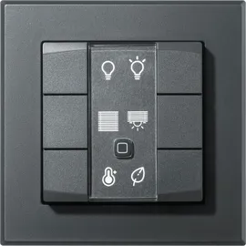 eQ-3 Homematic IP Wandtaster 2-fach anthrazit