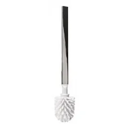 Emco Loft WC Bürste 051501691 edelstahl Optik, Bürste weiss