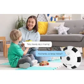 OEM 3-MP-WLAN-IP-Kamera Weiß