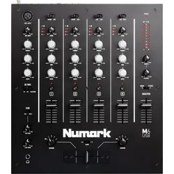 Numark M6 USB Black DJ-Mixer
