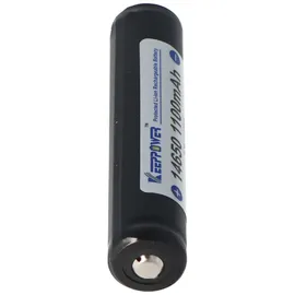 Keeppower 14650 1100mAh, 3,6V - 3,7V Li-Ion-Akku PCB geschützt, Abmessungen 67,45x14,15