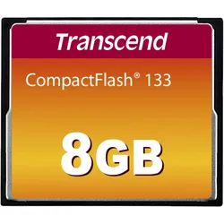 Transcend - Flash-Speicherkarte - 8 GB - 133x - CompactFlash