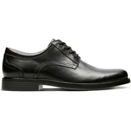 CLARKS Un Aldric Lace Schuhe Black Leather 43