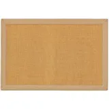 benuta nest FUßMATTE, Beige, Textil, Beton Optik, Rechteckig, 60x90 cm - Böden, Fuß & Stufenmatten, Fußmatten